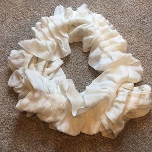 Cream scarf